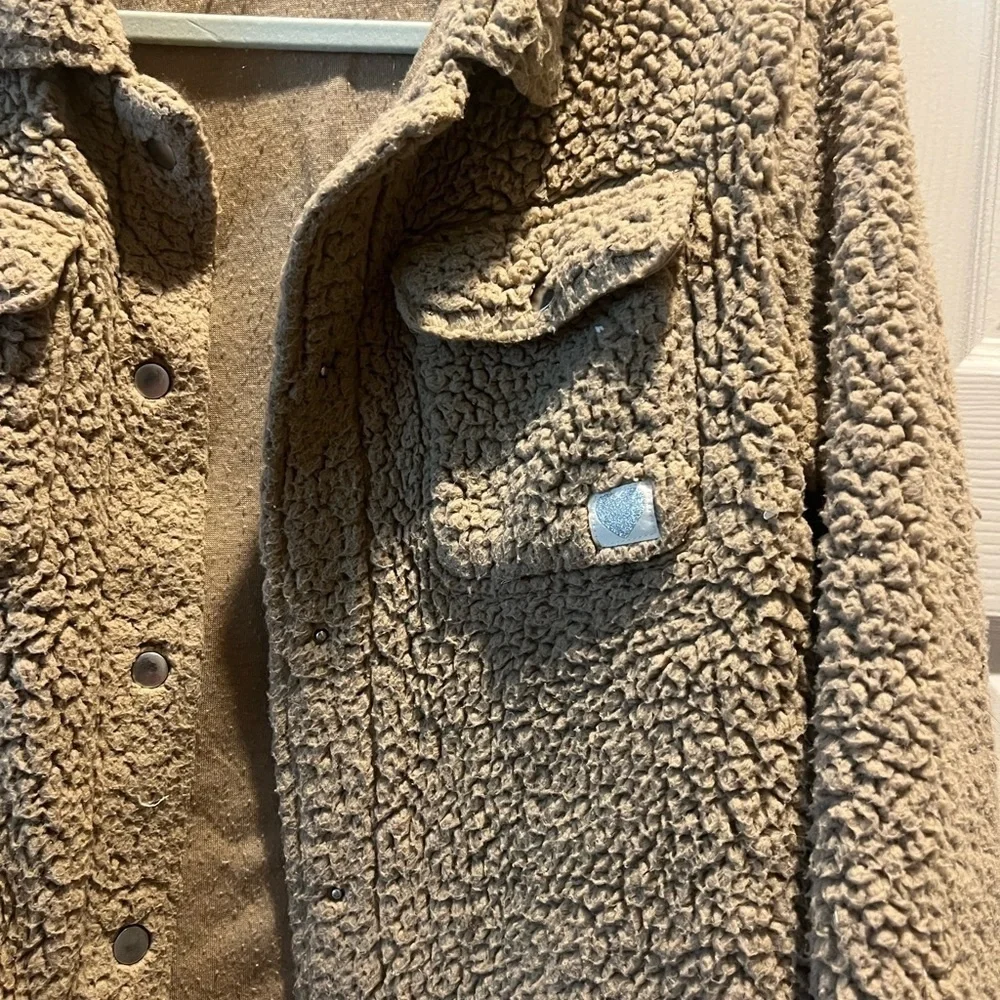 Epic Threads Tan Sherpa Jacket